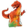 Balon foliowy dinozaur urodziny hel dekoracja